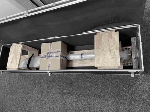 Export packing record for compatible aseptic line spare parts dispatch
